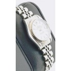 Rolex Lady-Datejust White Gold Bezel Silver Dial Automatic 26mm Watch